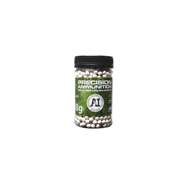 ASG Accuracy International Heavy BBs 0,48g, 1000 BBs - White