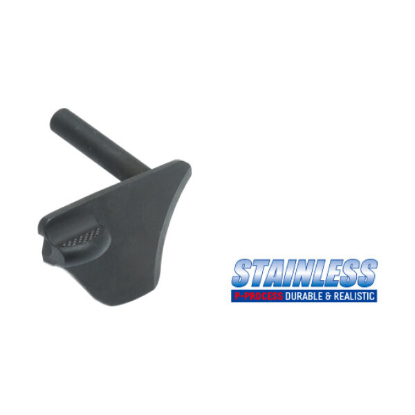 Stainless Thumb Safety For MARUI M1911A1 (Black)