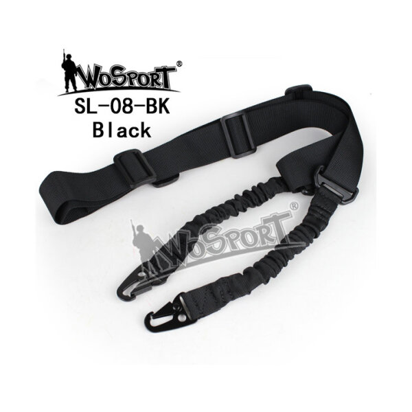 WST BUNGEE Tactical 2-Point Sling – Black
