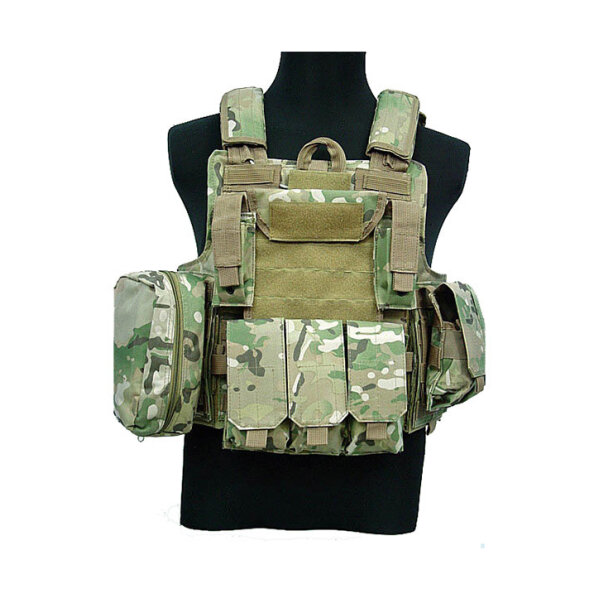 WST CIRAS MAR Tactical Vest with Pouches – MC