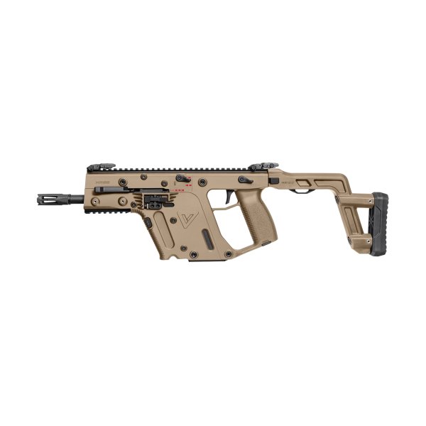 KRYTAC KRISS VECTOR SMG V2 AEG, Folding Stock - Tan