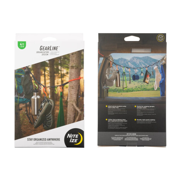 Nite Ize GearLine organization system - outdoor
