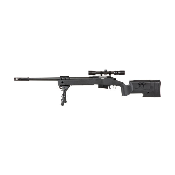 SA M40A5 (SA-S03 CORE(TM)) Sniper Rifle with Accessories - Black