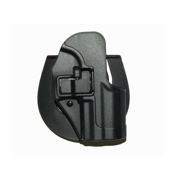 FMA CQC Serpa Belt Holster (USP, CZ-P09), Right Hand - Black