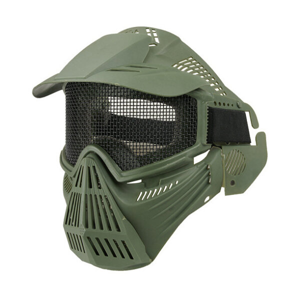 WST TRANSFORMER LEADER V1 Protective Mask – Green