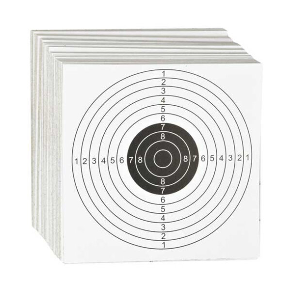 ASG Shooting Paper Targets 14x14 cm - 100 Pcs