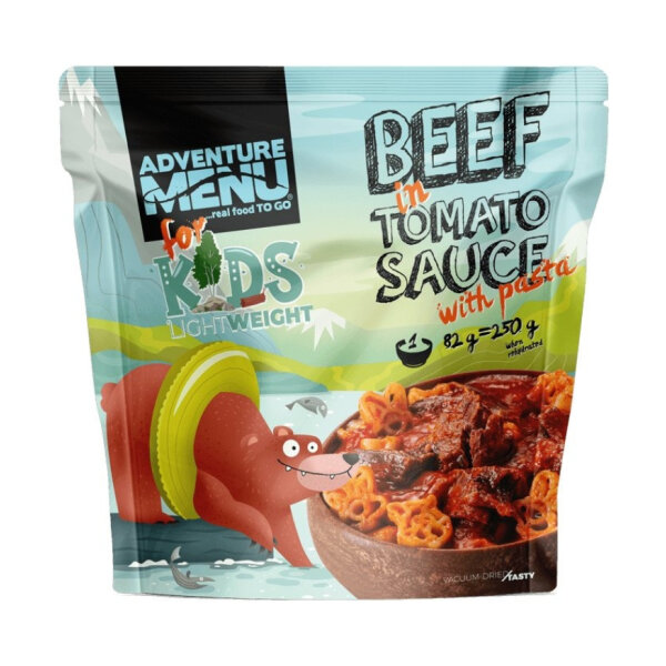 AM KIDS Lightweight Beef in Tomato Sauce with Pasta (250 g)