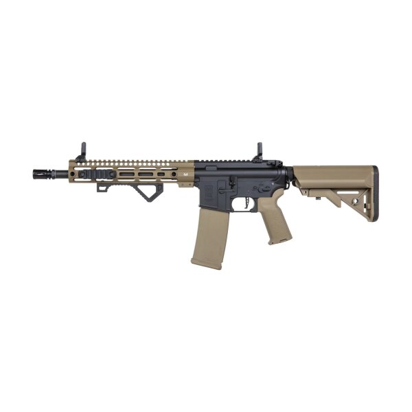 SA M4 Carbine M-LOK (SA-P20 Prime(TM) Aster II ETU) with Brushless Motor - Black/Tan