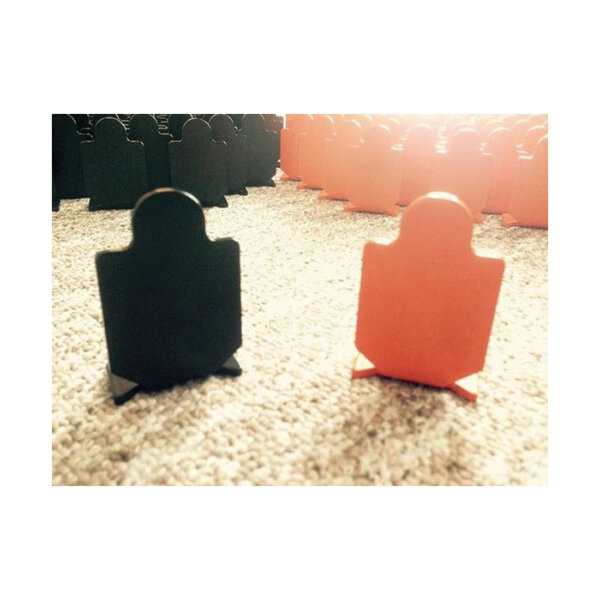 Small target (3pcs) - ORANGE