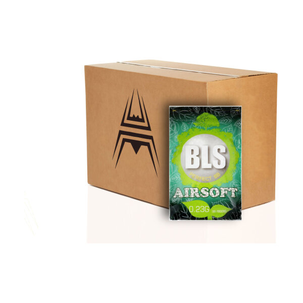 20x BLS BIO pellets 0,23g, 4300 BBs - White (box)