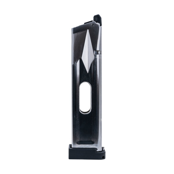 ASG Extended CO2 Magazine for STI Combat Master / Pit Viper, 30 BBs - Silver