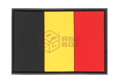 JTG Belgium Flag Rubber Patch Multicolor