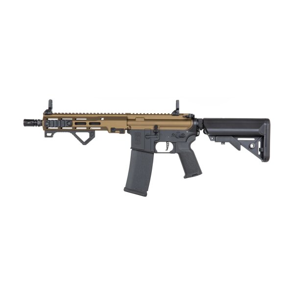 SA M4 CQB M-LOK (SA-P23 Prime(TM) Aster II ETU) with Brushless Motor - Chaos Bronze