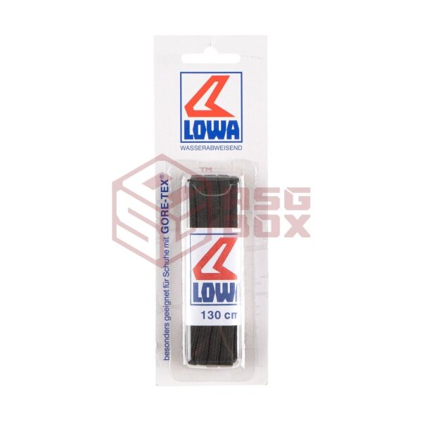 Lowa Shoe Laces 130 cm Black