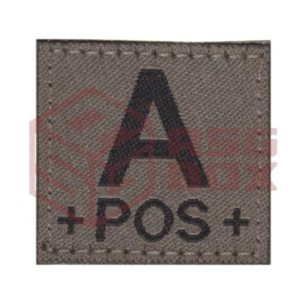 Clawgear A Pos Bloodgroup Patch RAL7013