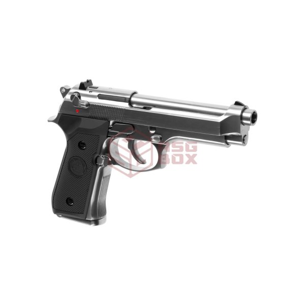 WE M9 A1 V2 Full Metal GBB Silver