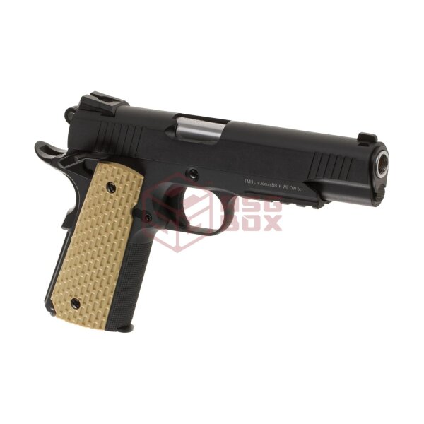 WE Desert Warrior 5.1 Full Metal GBB Black
