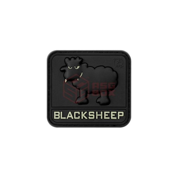 JTG Black Sheep Rubber Patch Glow