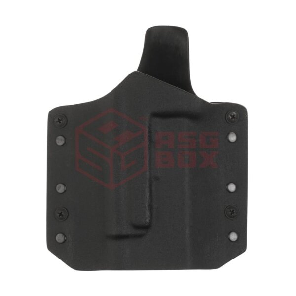 Warrior ARES Kydex Holster for Glock 17/19 with TLR-1/2 Black
