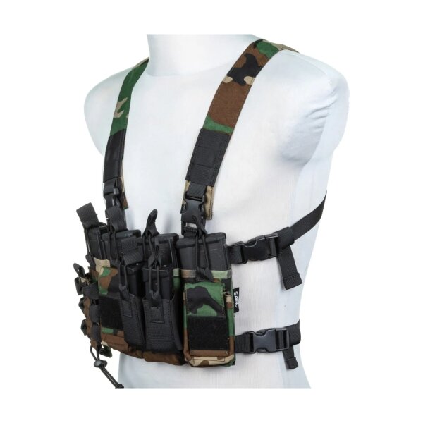 SATAC Chest Rig TACTICAL - Woodland