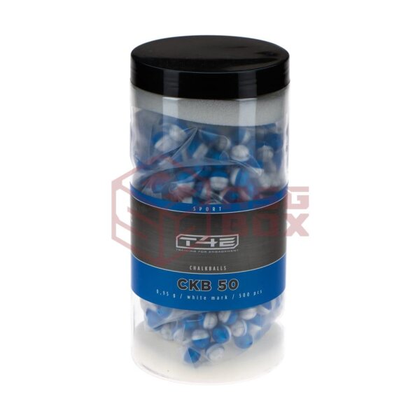 T4E .50 Sport CKB 50 Chalk Balls 0.95g 500rds White
