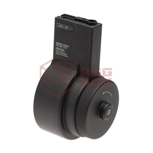 Ares Drum Mag M4 2150rds Black