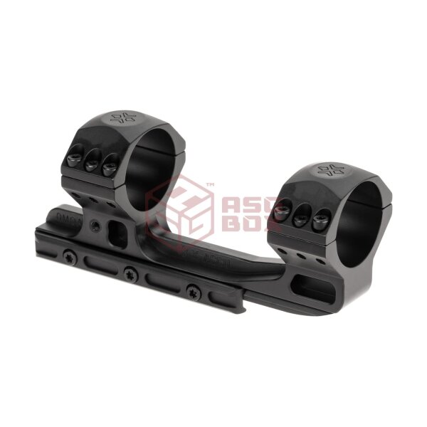 Vector Optics 34mm Cant 0 MOA One Piece High Picatinny Mount Black