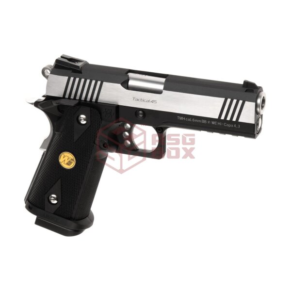 WE Hi-Capa 4.3 OPS Full Metal GBB Silver