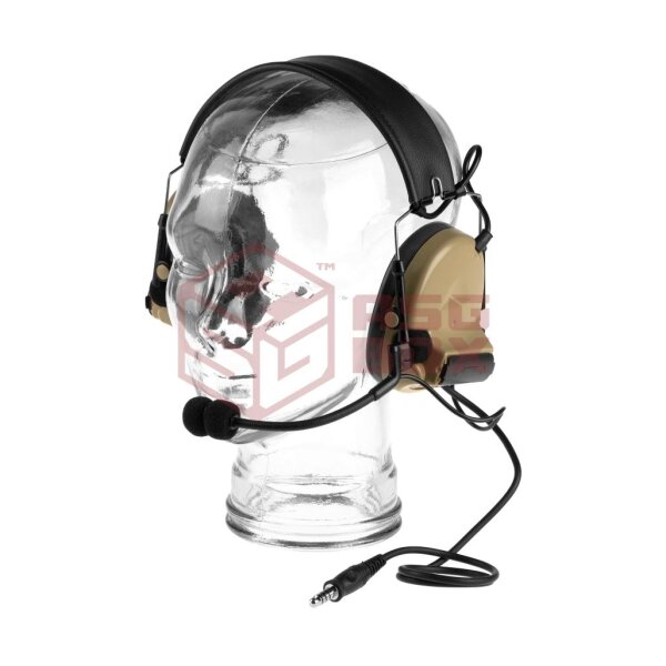Z-Tactical Comtac II Headset Military Standard Plug Dark Earth