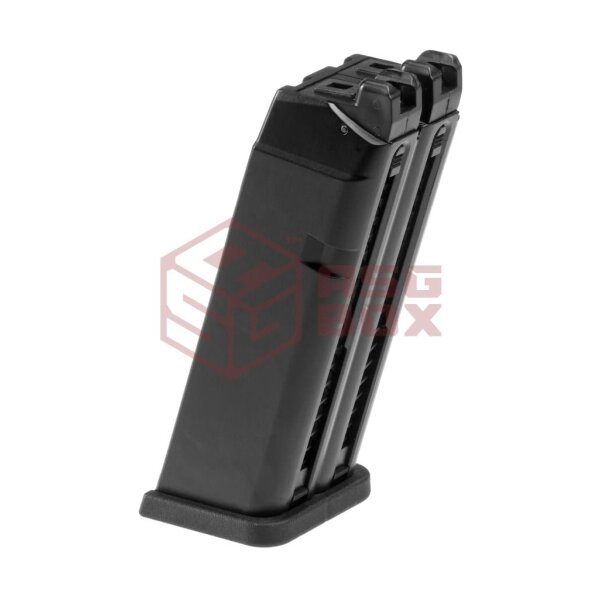 WE Magazin WE17 Dual Barrel GBB Black