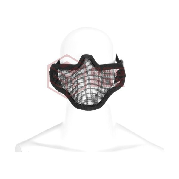 Invader Gear Steel Half Face Mask Black