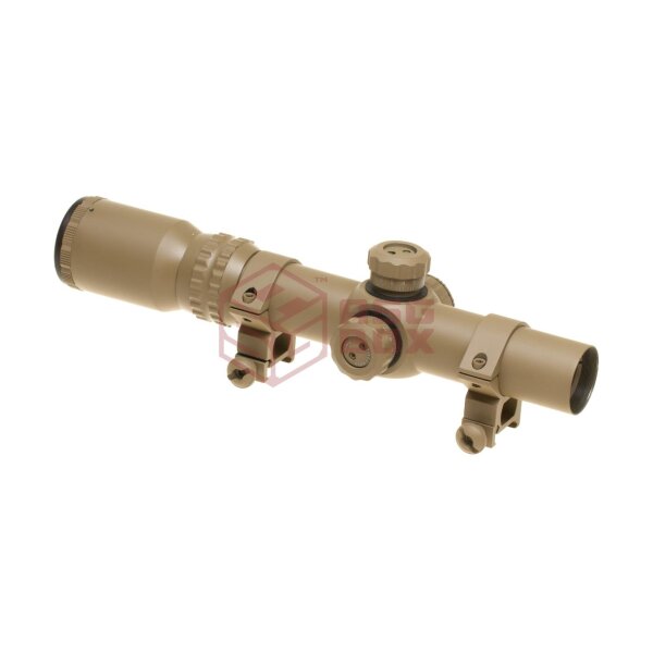 Aim-O 1-4x24 SE Tactical Scope Desert