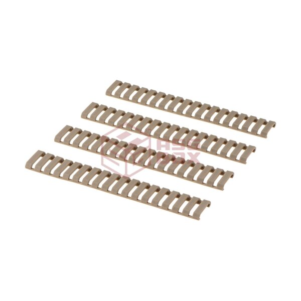 Ladder Rail Protector Set 4pcs Dark Earth
