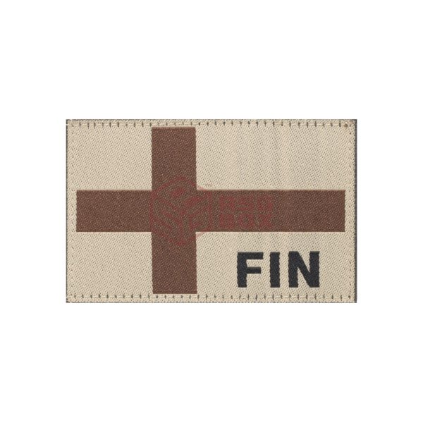 Clawgear Finland Flag Patch Desert