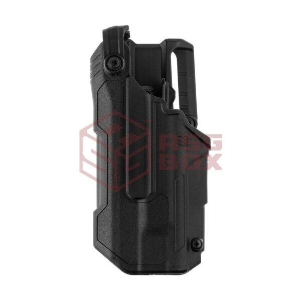 Blackhawk T-Series L3D Duty Holster for Glock 17 / 19 / 22 / 23 / 31 / 32 / 47 with TLR-1 / 2 Left Side Black