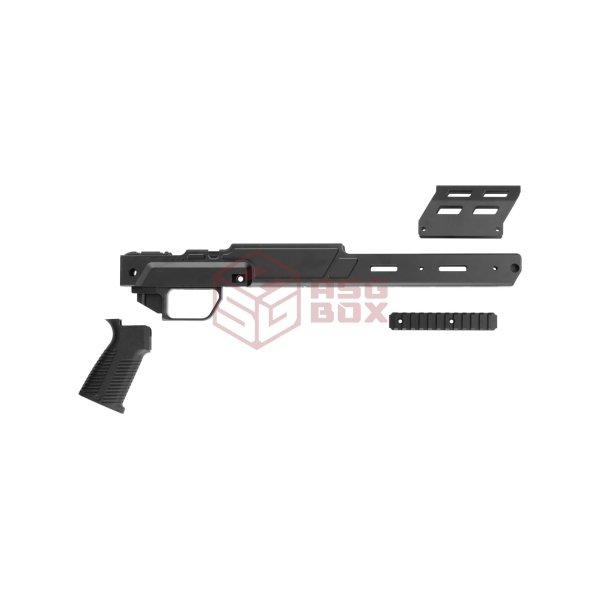 SPR 300 CNC Billet Chassis Black