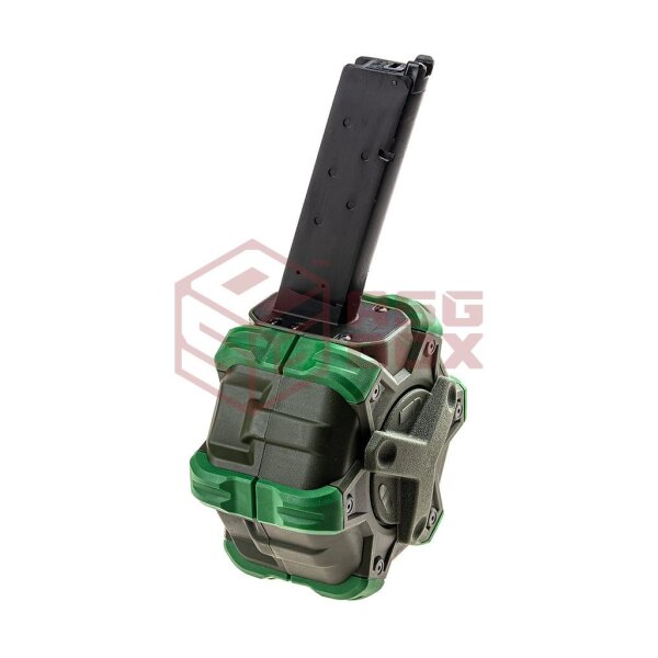 WE Drum Mag M1911 GBB 350rds Green