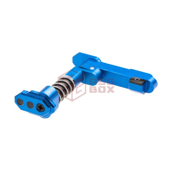 Maxx Model CNC Aluminum Advanced Magazine Release Style B Blue
