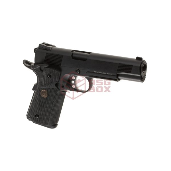 WE M1911 MEU Tactical Full Metal GBB Black