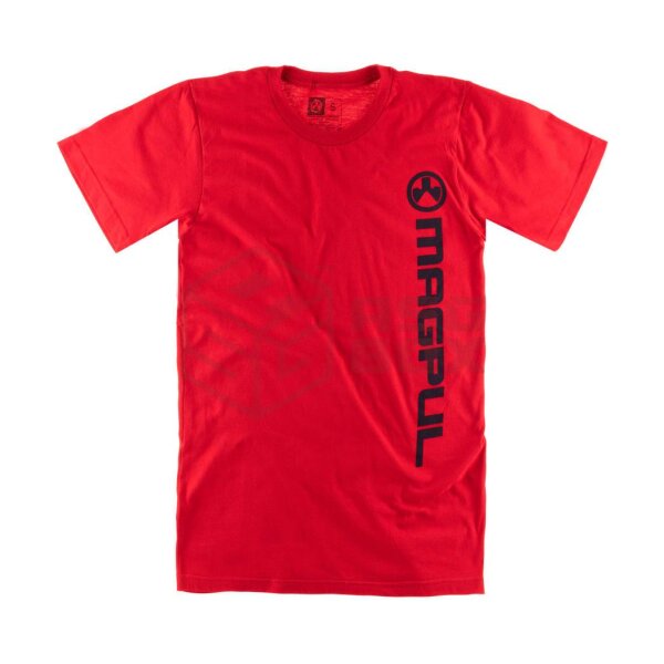 Magpul Vert Logo Cotton T-Shirt Red S