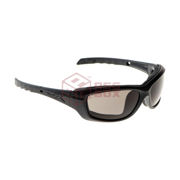 Wiley X WX Gravity Captivate Polarized Grey Black