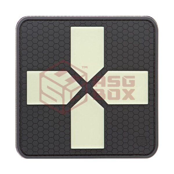 JTG Big Red Cross Medic Rubber Patch Glow