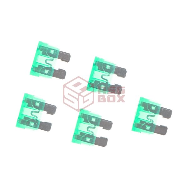 Nimrod Normal Type Fuse 30A 5pcs Green