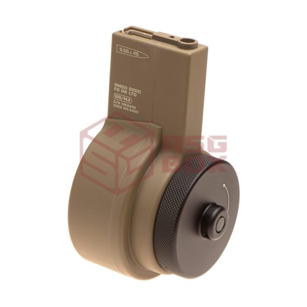 Ares Drum Mag M4 2150rds Tan