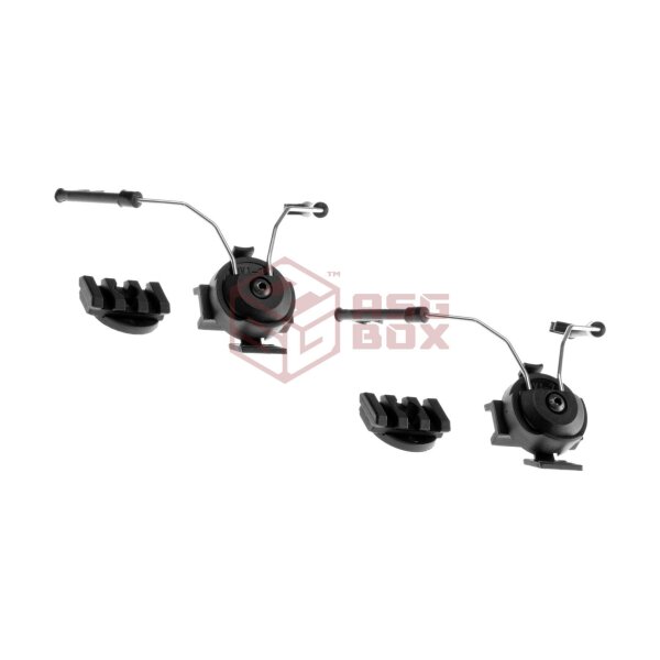 Z-Tactical Comtac Helmet Rail Adapter Set Black