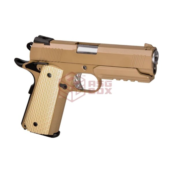 WE Desert Warrior 4.3 Full Metal GBB Desert