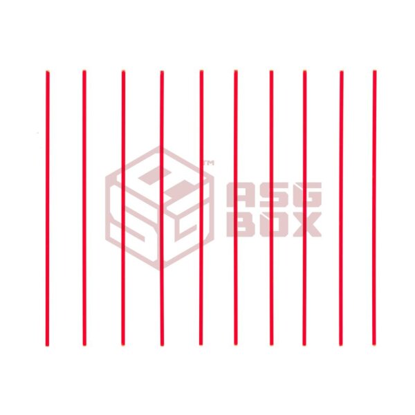 LPA Fiber Optics Blister 1.5mm Red