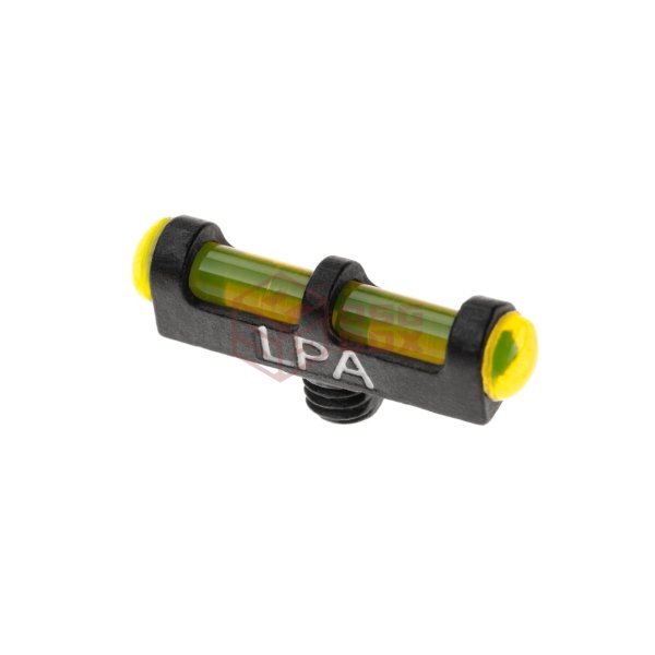 LPA Yellow Fiber Optics Front Sight for 3,0 MA Thread