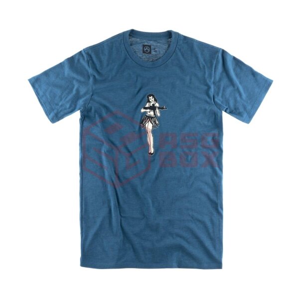 Magpul Hula Girl CVC T-Shirt Blue XL