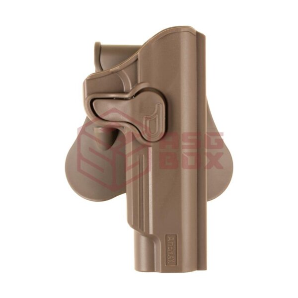 Amomax Paddle Holster für WE / KJW / KWA / TM 1911 Dark Earth